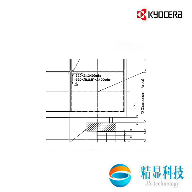 京瓷3.5寸小尺寸LCD工业屏TG035QVLQAANN-GN00